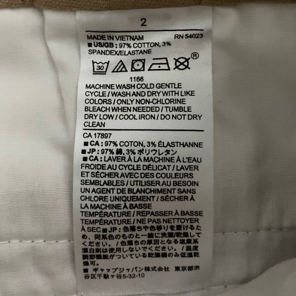 🏷️ *FINAL SALE PRICE* Banana Republic Women’s sailor Shorts size 2 khaki - Picture 4 of 5